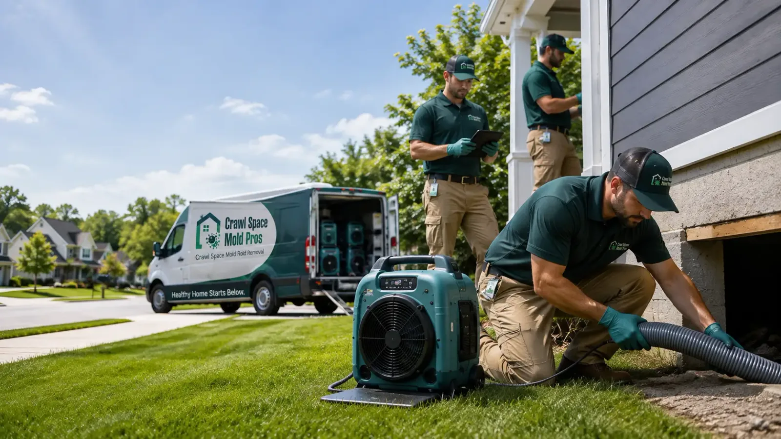 Crawl Space Mold Removal in Milford, UT